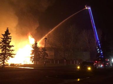 The devastating wildfires are sweeping across the Fort McMurray area of Alberta, Canada. 